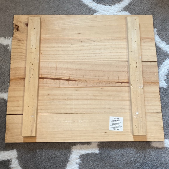 Rustic Deer Buck Wooden and Gold Wall Hanging - Picture 3 of 4